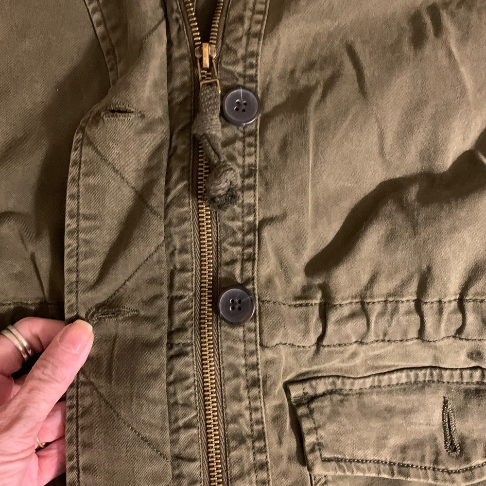 Lucky Brand Khaki Cargo Jacket - Picture 4 of 6